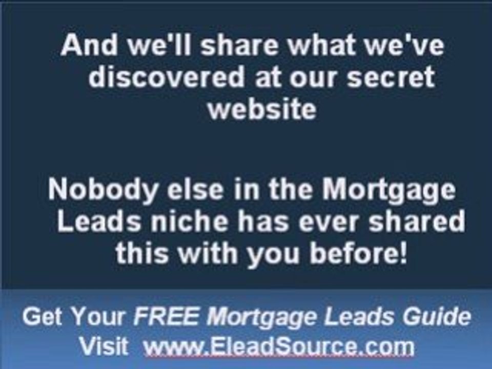 Adjustable Rate Mortgage Leads