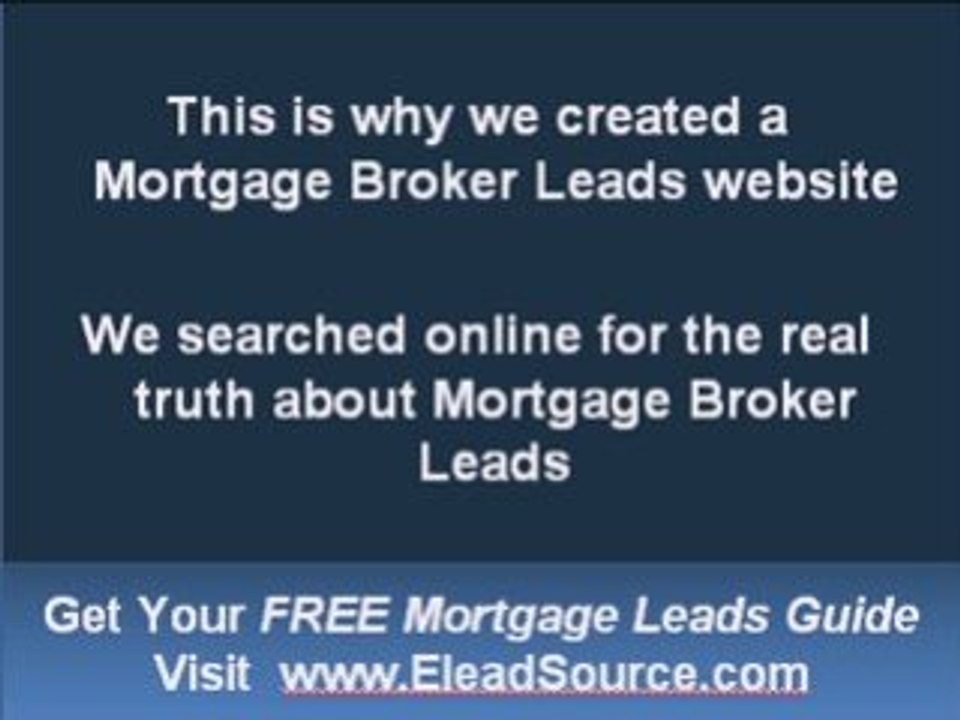 Mortgage Refinance Leads