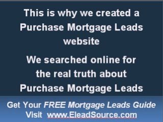 Adjustable Rate Mortgage Leads