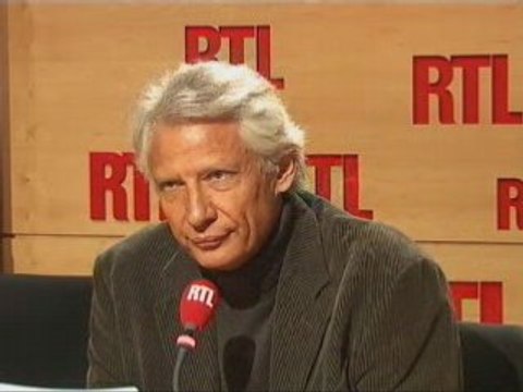 Dominique de Villepin, invité de RTL (17/10/08)