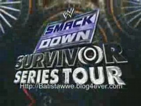 WWE SmackDown! Survivor Series Tour - 6 Novembre 2008 - Nice