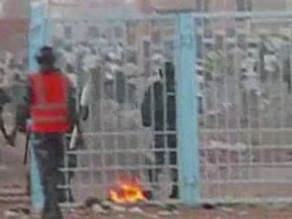 Emeutes Stade LSS 111008