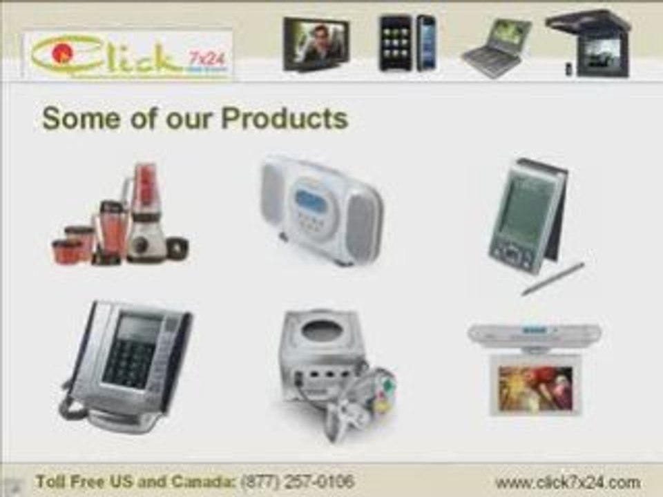 Buy Consumer Electronics Accessories at Click 7 x 24