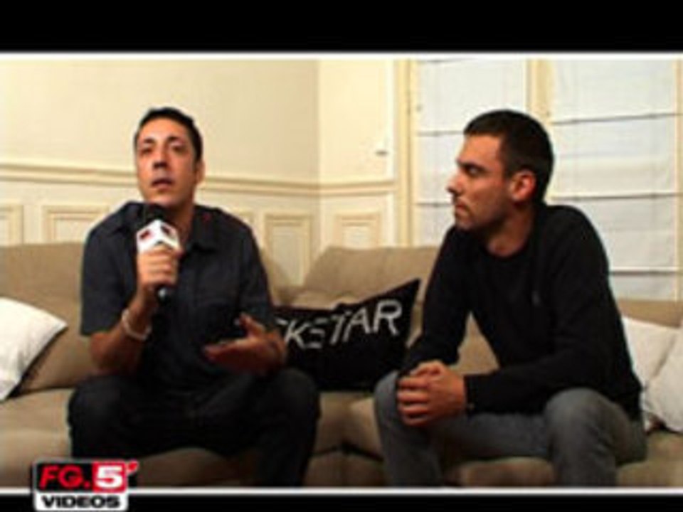 DAN GHENACIA & STEVE BUG : INTERVIEW POUR RADIO FG