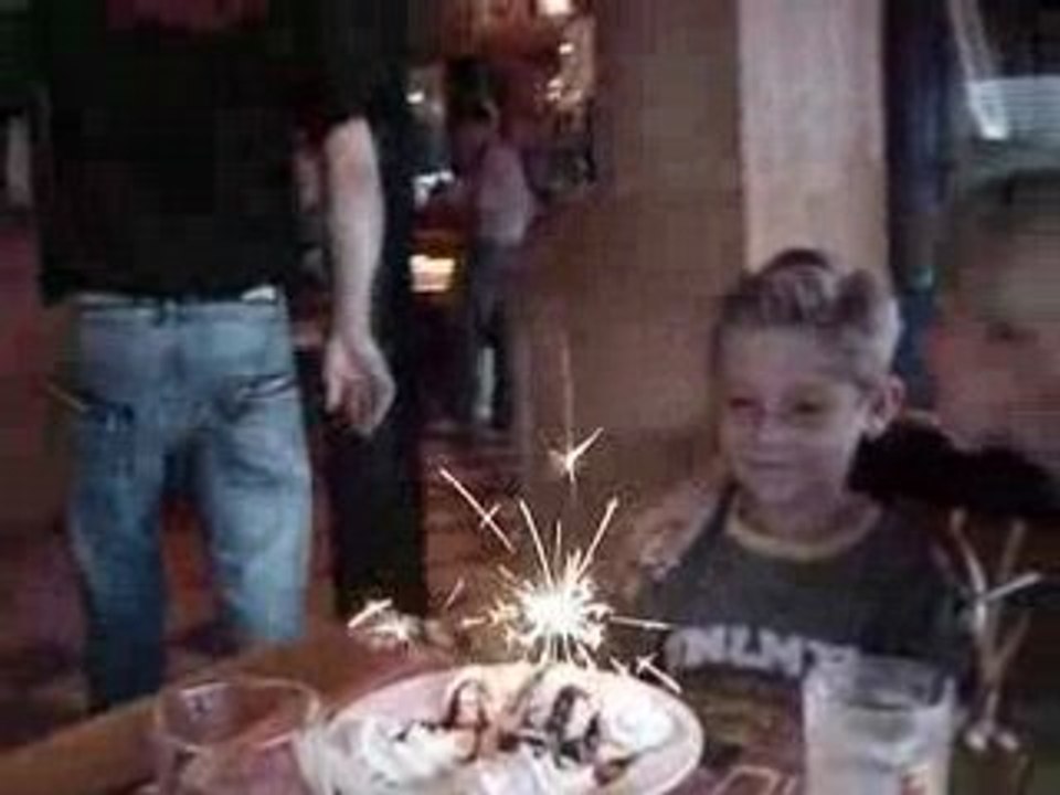 Léo 7 ans au Tex-Mex