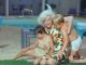 Marilyn Monroe with children