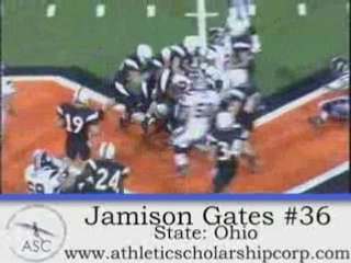 Jamison Heath-Gates #36 OLB Massillon Tigers Football