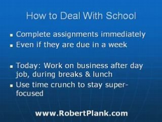 Get a Lot Accomplished