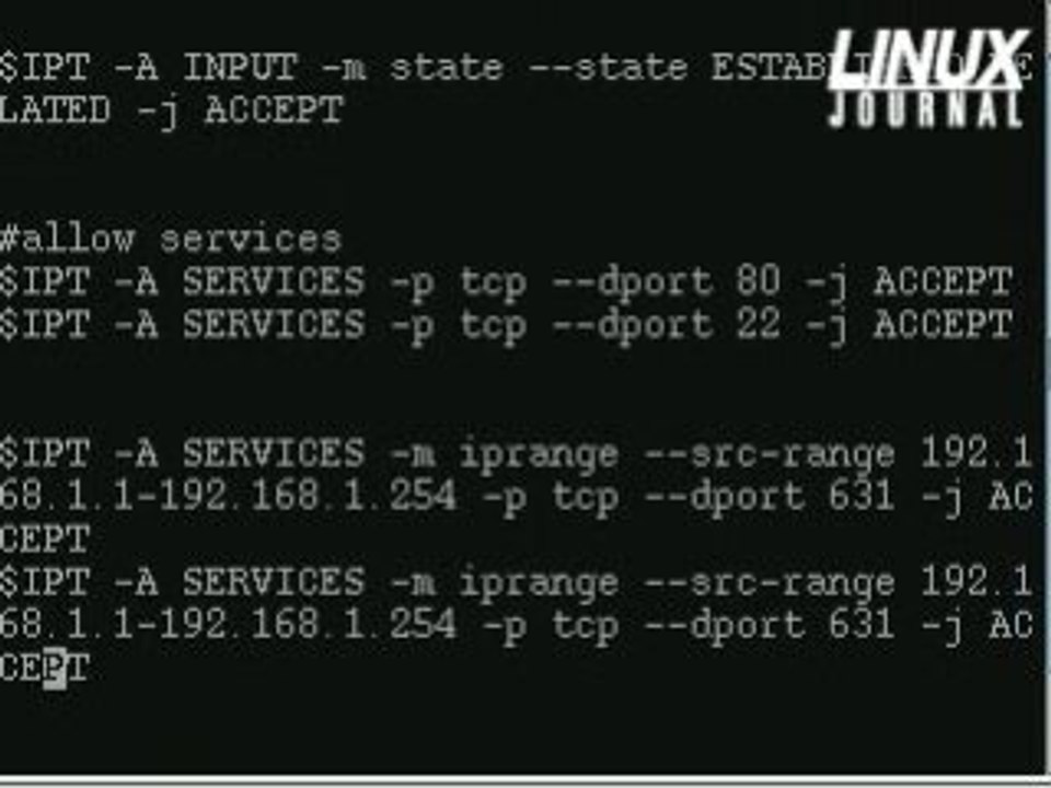 Mastering IPTables, Part 2