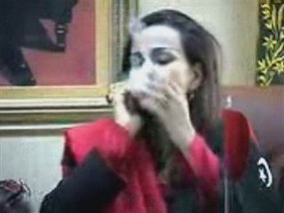 Sherry Rehman enjoying a sutta - scandal