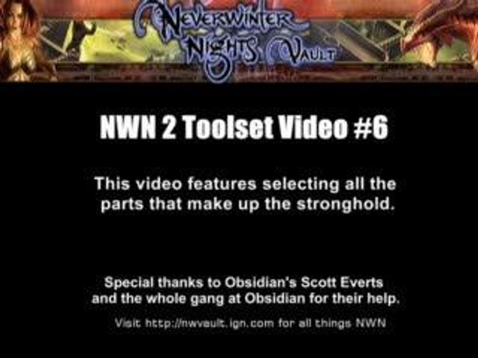 Neverwinter Nights 2 - Toolset 6