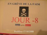 Grève de la faim J-8 le Cateau-Cambrésis