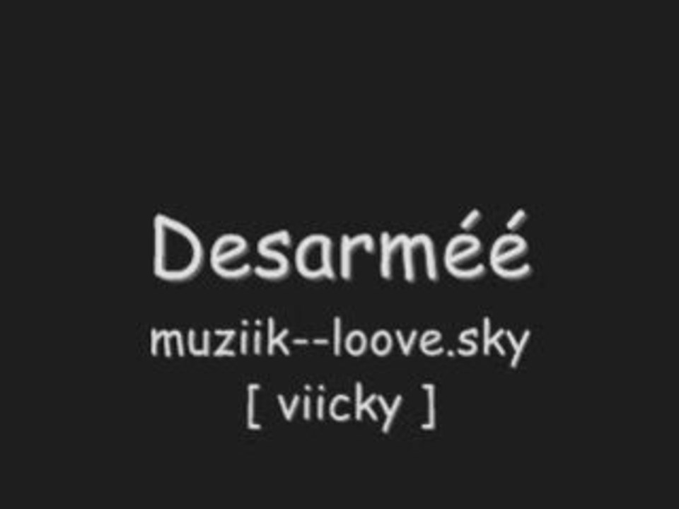Desarmé