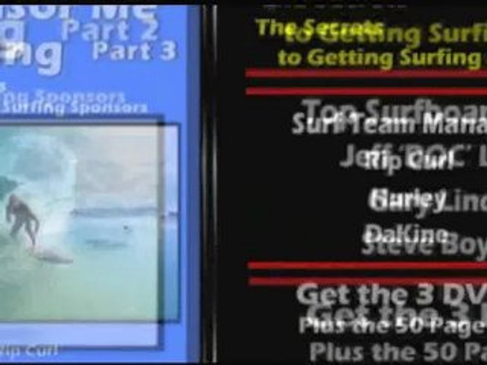 Dakine Surf Team Sponsorships