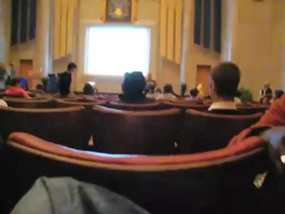 Salle d'amphi à l'udem, magnifique