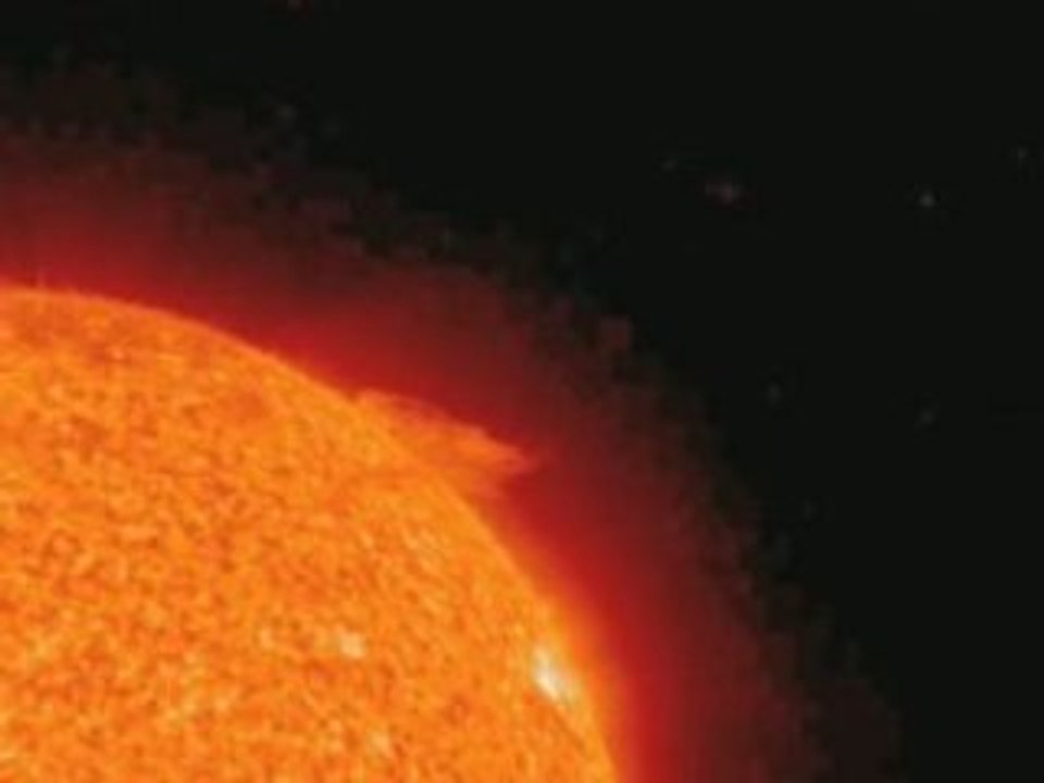 Eruption solaire