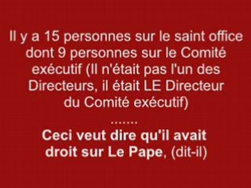 GERARD BOUFFARD....Menteur, megalo & parano