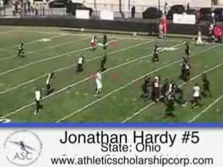 Jonathan Hardy #5 WR/CB