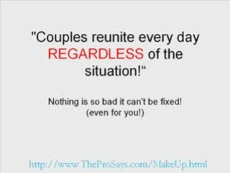 "Get Back An Ex Boyfriend!" Guaranteed!