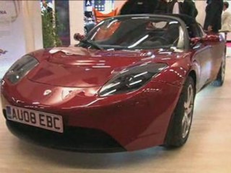 Mondial de l'auto - Tesla (interview)