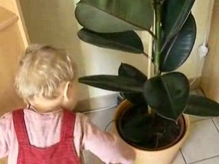 081018 - thibault joue avec sa balle de basket