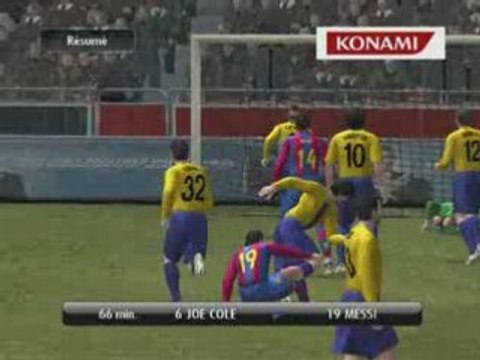 Coach-Pes L1 6 Journée Barcelone - Arsenal