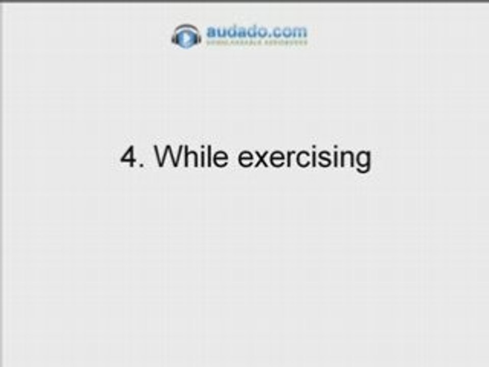 Enjoy your audiobook in bed or in the kitchen