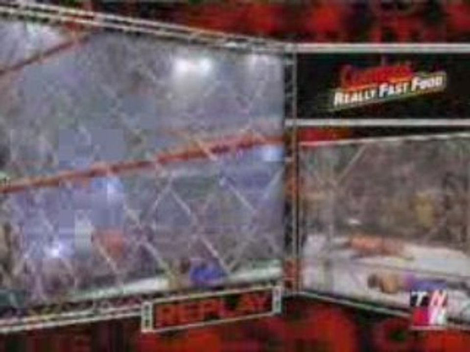Kurt Angle vs Chris Benoit - Cage Match