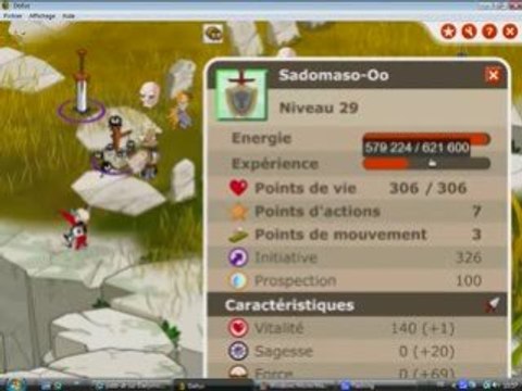 Dofus [Silouate] Résumer de mes persos (Petit-dr ect ...)