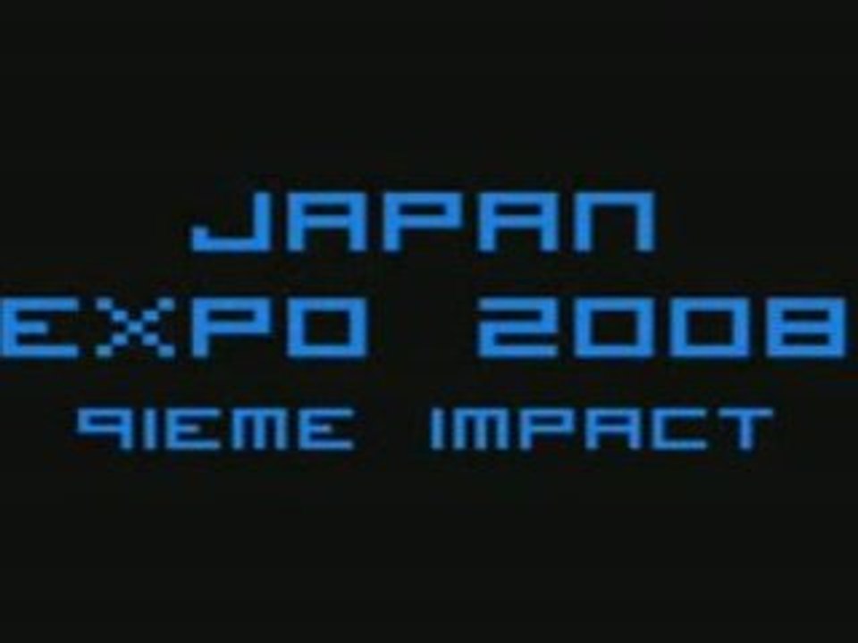 Japan Expo 2008 9iem Impact - Reportage, Press Start Button