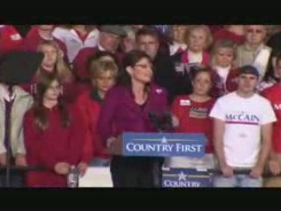 Sarah Palin rally