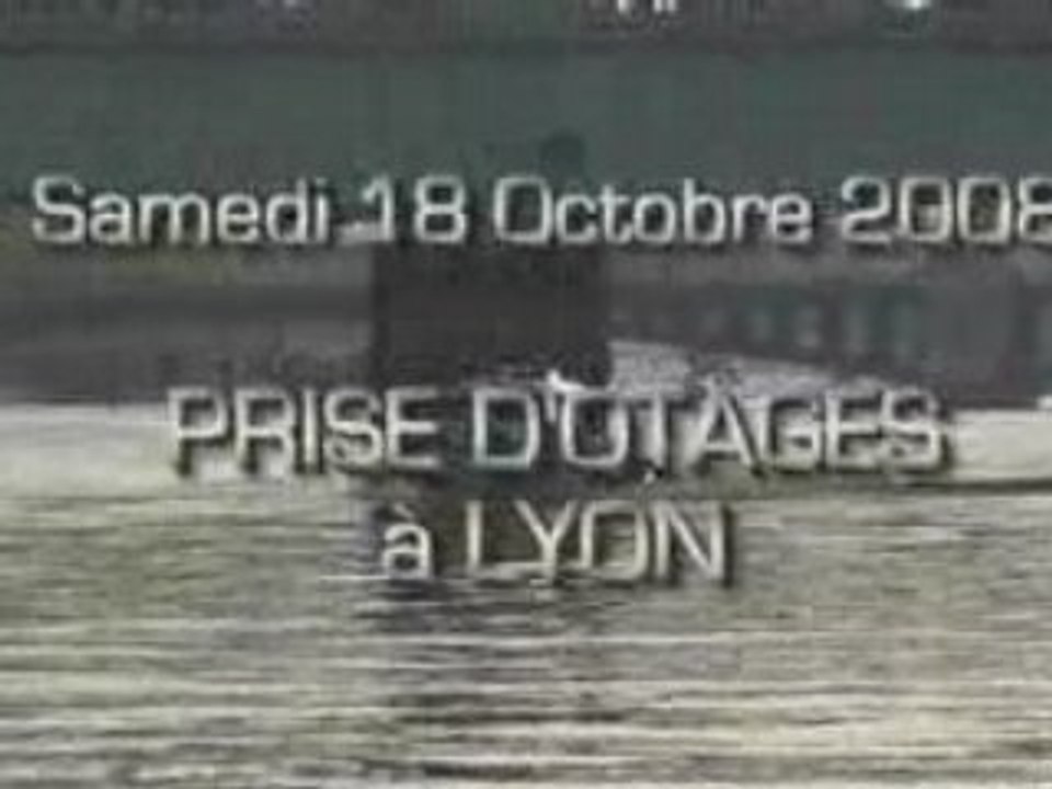 Prise d'otages à Lyon...