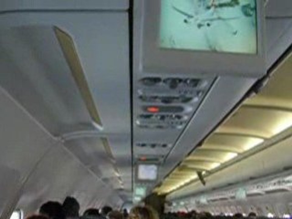 Video avion retour palma