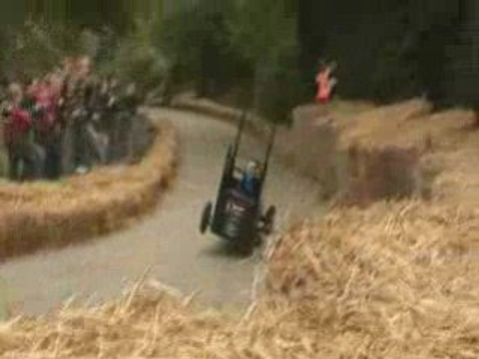 course de caisse a savon  descente du Theil (Chambles)