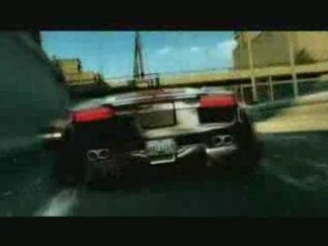 Need For Speed Undercover-Lamborghini VS Lexus IS-F