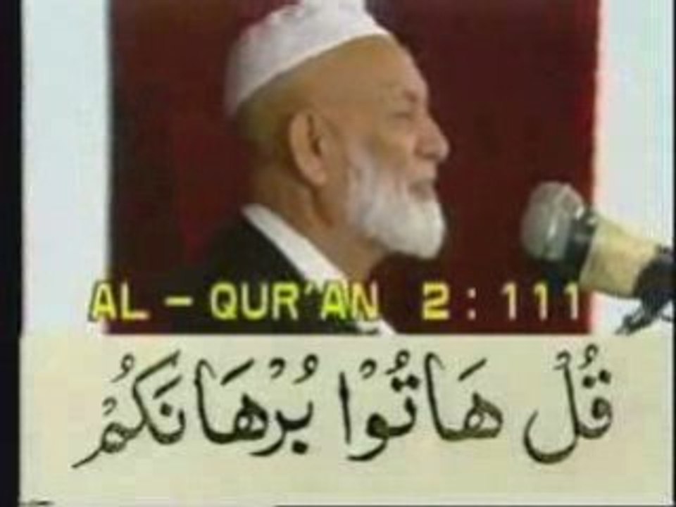 How to show the Christian that Jesus was NOT crucified