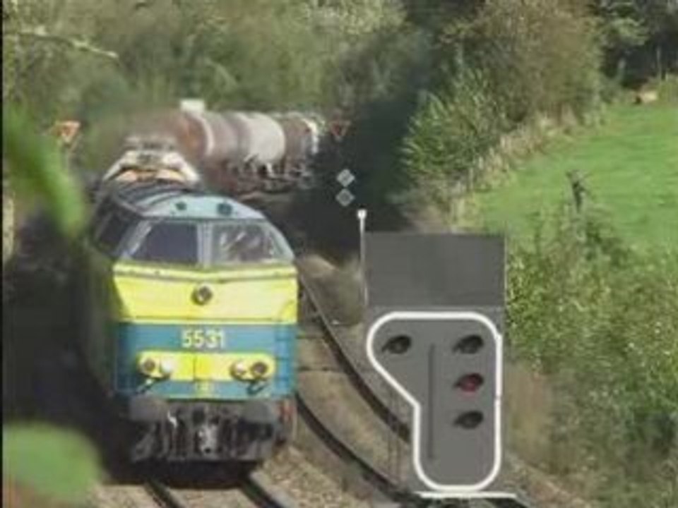 Diesels sur la ligne 24