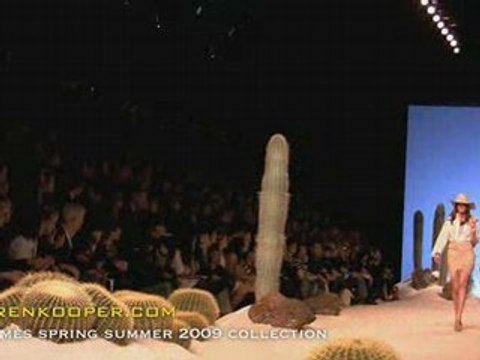 Hermes spring summer 2009 Full Fashion Show Backstage