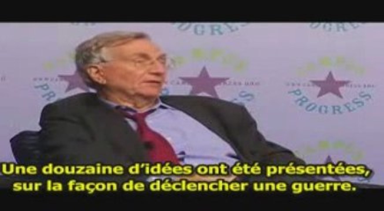 Cheney et les millles et une idée pour une Guerre...