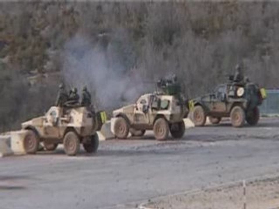 Campagne de Tir  des Chars du 1er Spahis