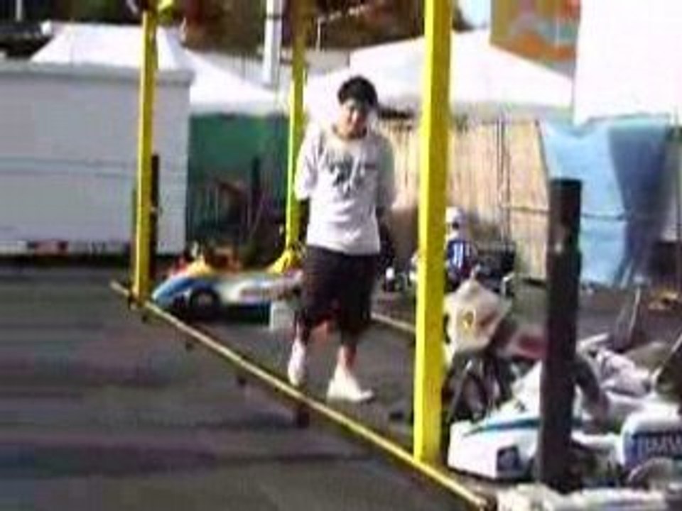 Yanis à la fête forraine