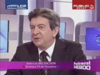 Jean-Luc Mélenchon invité de Parlement Hebdo 18/10/08 (2/2)