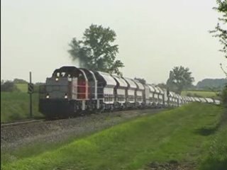 Trains de chaux autour de Verdun