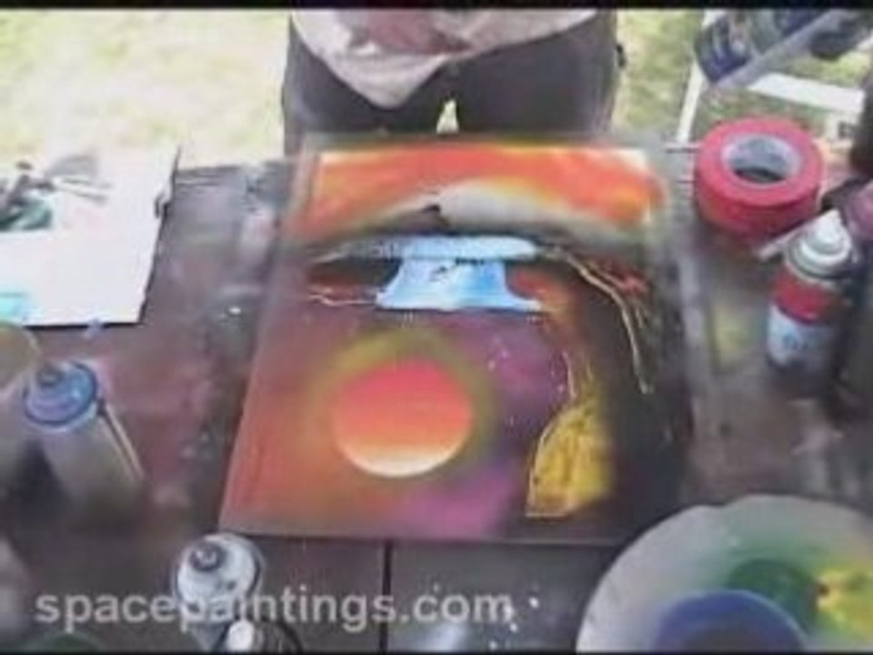 Brandon McConnell Spray Paints Live in San Diego-Uncut