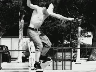 Skateboarding session 2008