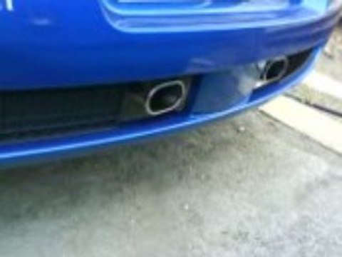 Seulement tube intermédiaire inox sur MEGANE RS 225 cv