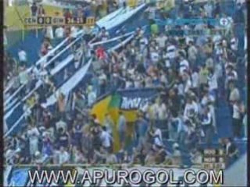 Rosario Central 0 Gimnasia Plata 1 Gol Ribonetto en contra