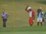 Amazing Golf Shot by Michael Jordan