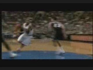Allen Iverson crosses over John Stockton