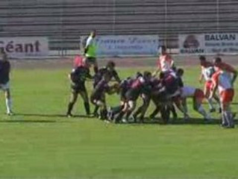 Rugby XV - Millau - Cénac , 1 mi-temps